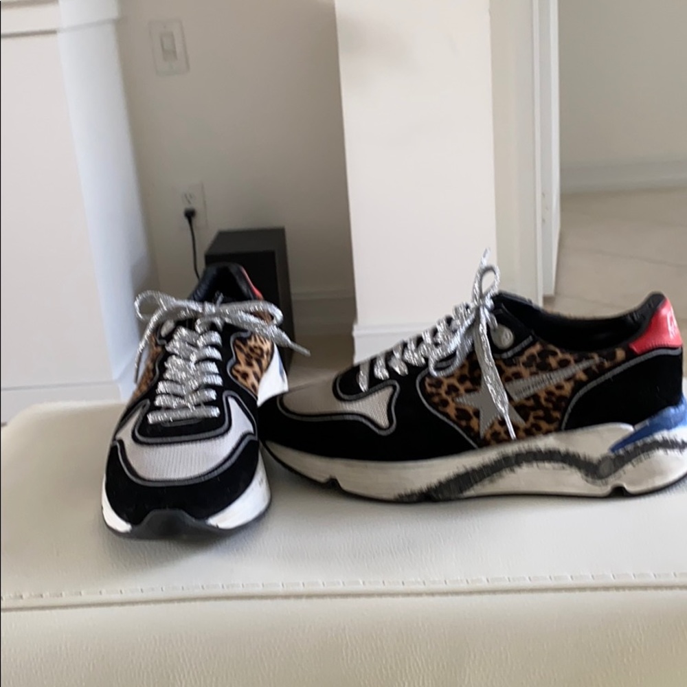 Like new Golden Goose sneakers from last season.